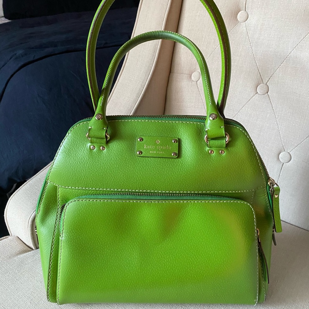 Kate Spade Wellesley Satchel Green